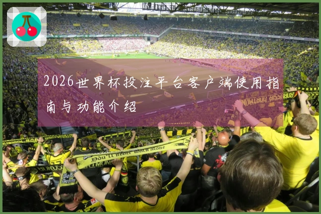 2026世界杯投注平台客户端使用指南与功能介绍